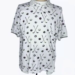 Vintage 90’s Fizzaro Golf Clubs Polo Shirt